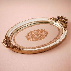 Anthropologie BHLDN Baroque Mirror Tray